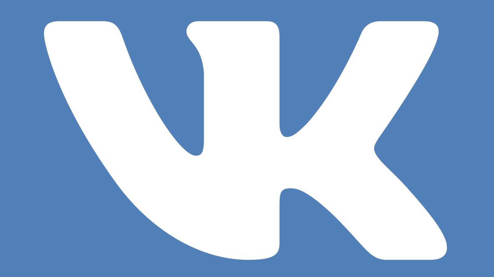 Логотип соцсети ВК 